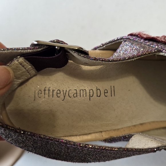 Jeffrey Campbell Snick Platform Wedge Sandal Women's 9 Colorful - Picture 7 of 10